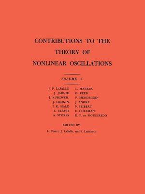 cover image of Contributions to the Theory of Nonlinear Oscillations (AM-45), Volume 5